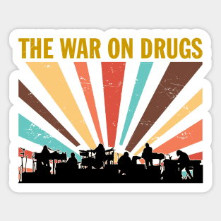 The War On Drugs vintage2 Sticker